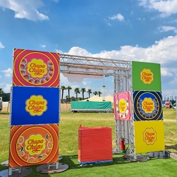 Stands Chupa Chup's juin juillet août 2025
