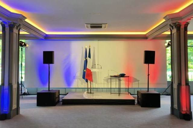 Prestation au pavillon ledoyen